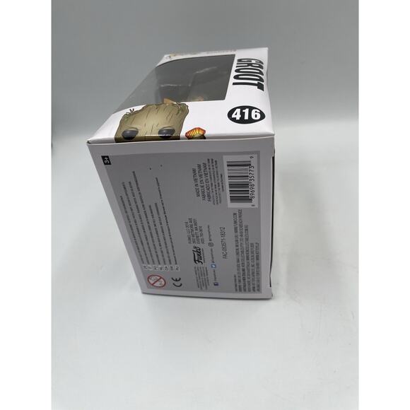 Funko Pop Marvel Avengers Infinity War - Groot w/ Stormbreaker Vinyl Figure 416 - Picture 7 of 7